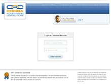 Tablet Screenshot of calendaroffer.com